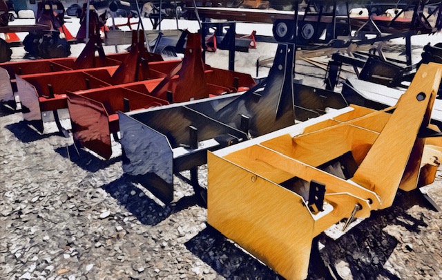 Tractor Grading Implement